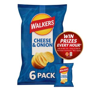 Walkers Cheese & Onion Multipack Crisps