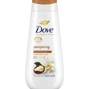 Dove Advanced Care Body Wash Pampering Shea Butter & Vanilla 225ml
